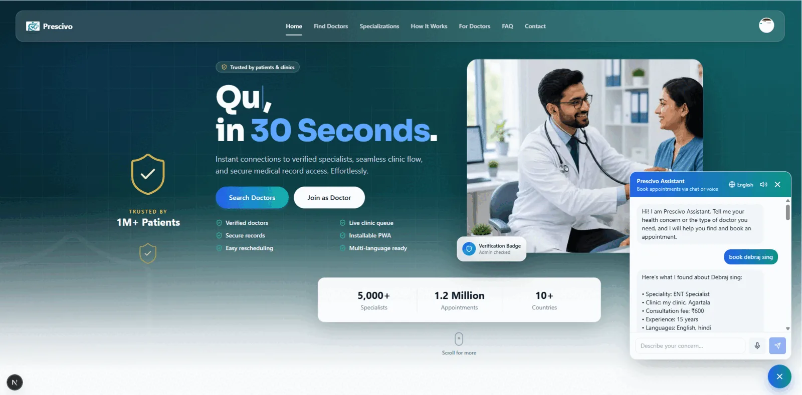 Prescivo screenshot 1